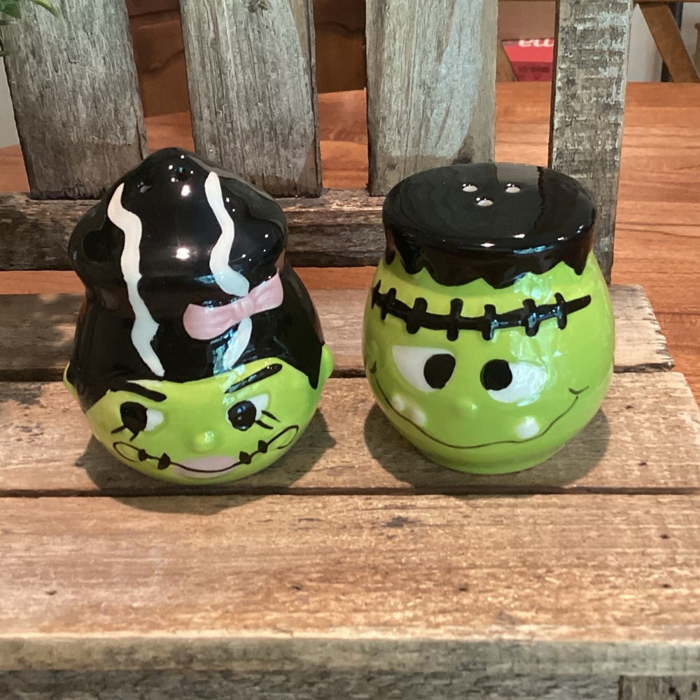 Halloween Monster Salt & Pepper Shaker Set